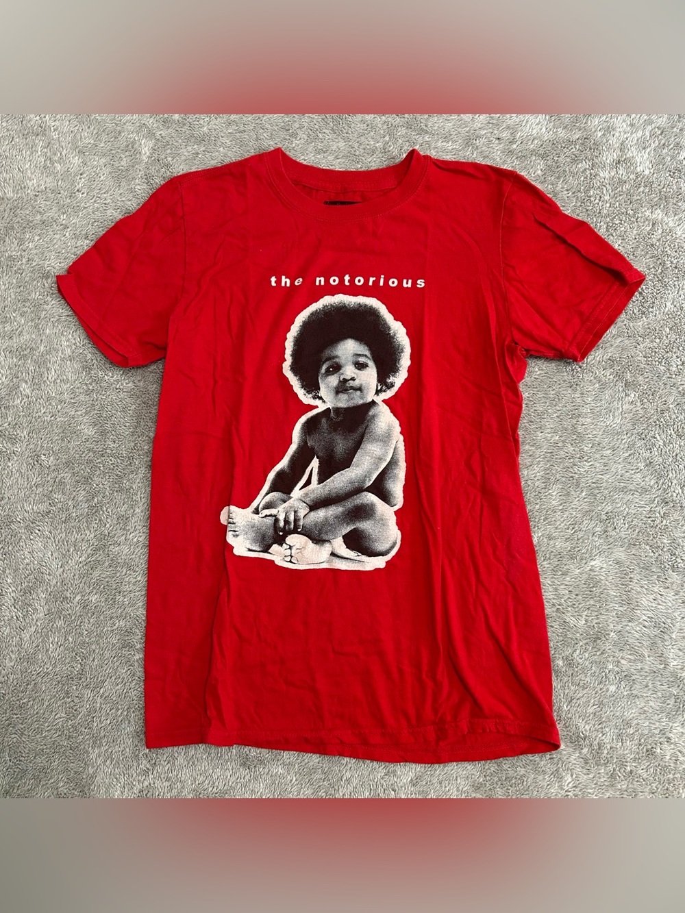 The Notorious B.I.G. Baby Graphic T-Shirt – Men’s Small